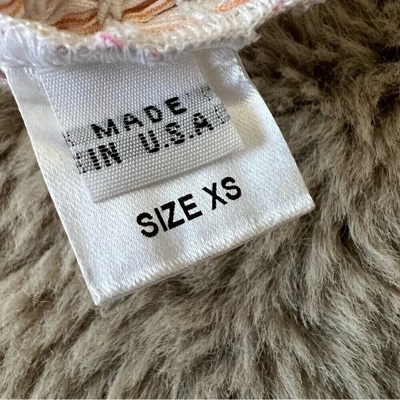 NWT Revolve X Petersyn Marianna Smocked Ruffle Tube Top In Tutti Color SZ XS - Picture 9 of 10